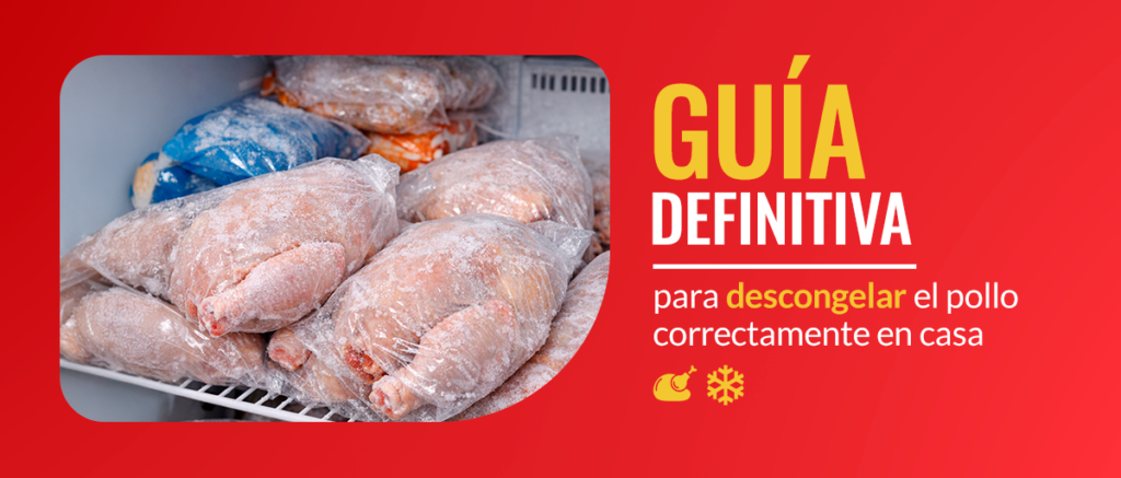 descongelar el pollo